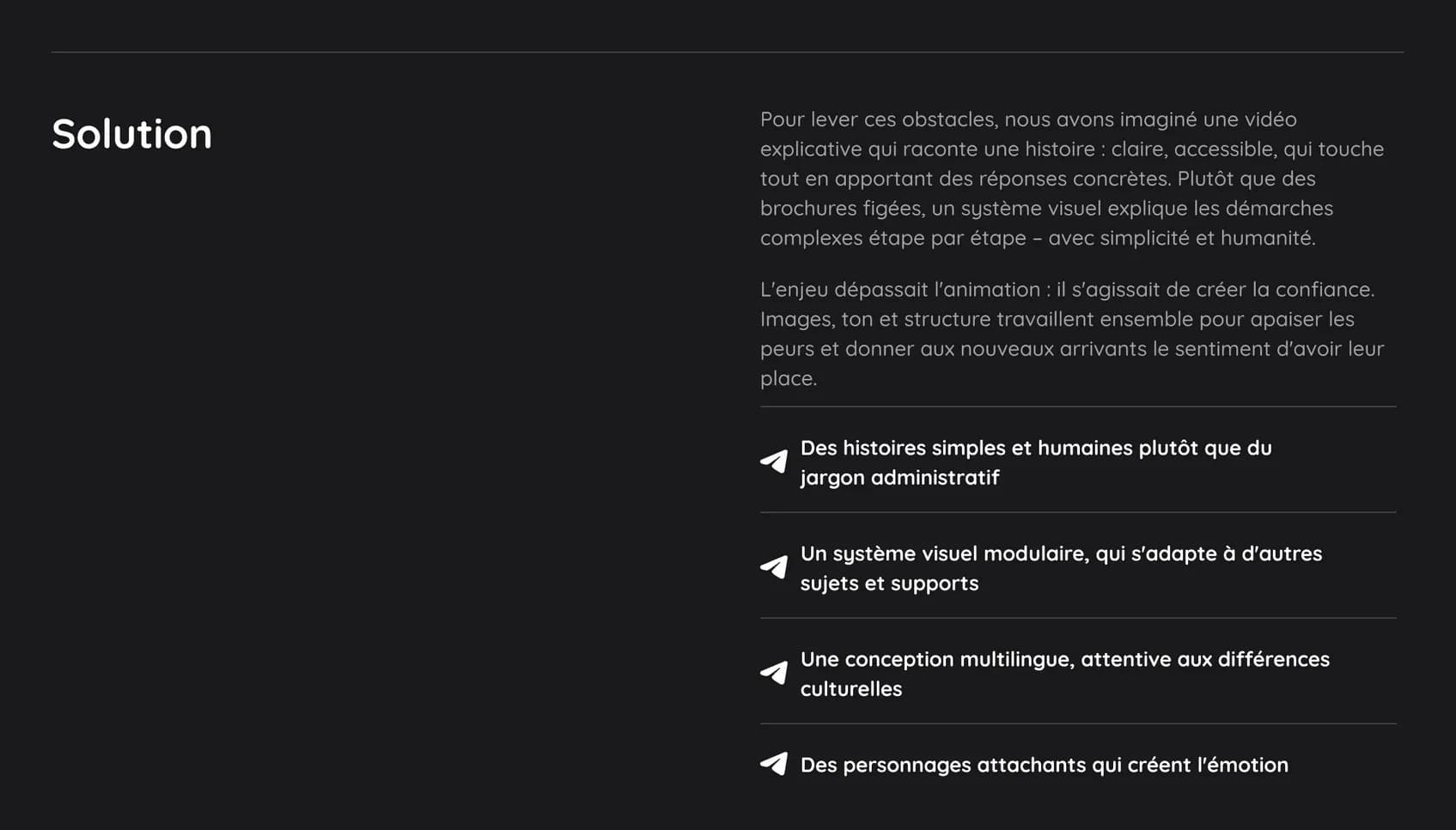 Vidéo explicative sur l’intégration – solution