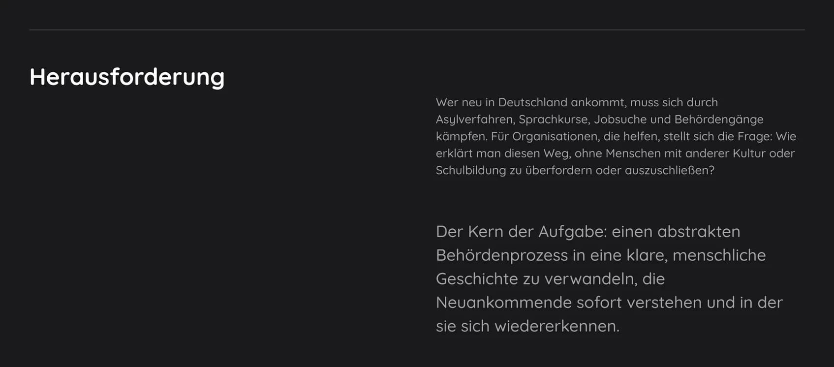 Erklärvideo Integration – Herausforderung